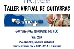 Imagen con información del taller