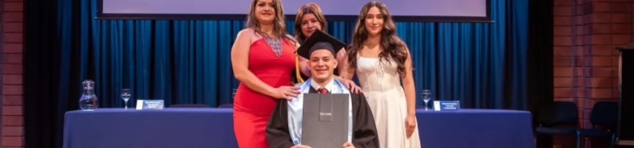 Fotografía de graduando