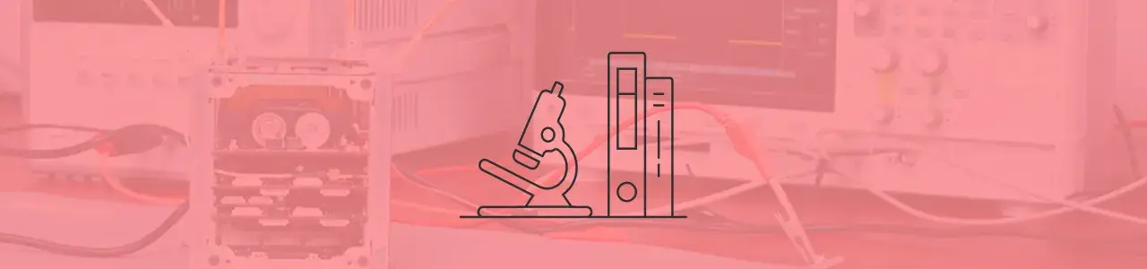 Sección de Investigación. Foto de satélite construido en el TEC