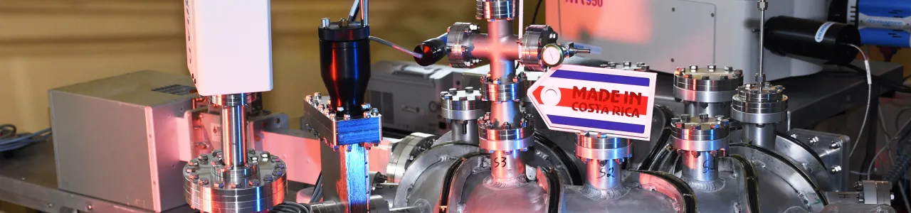 Imagen del stellarator con el que cuenta el Laboratorio de Plasmas del TEC