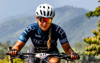 Fotografía de ciclista