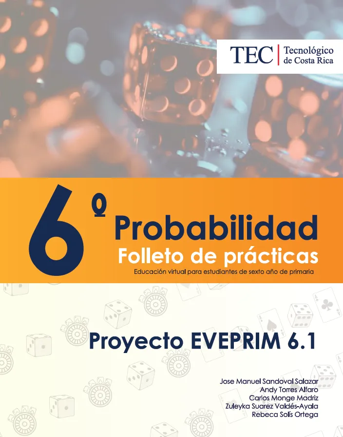 Portada del folleto de prácticas