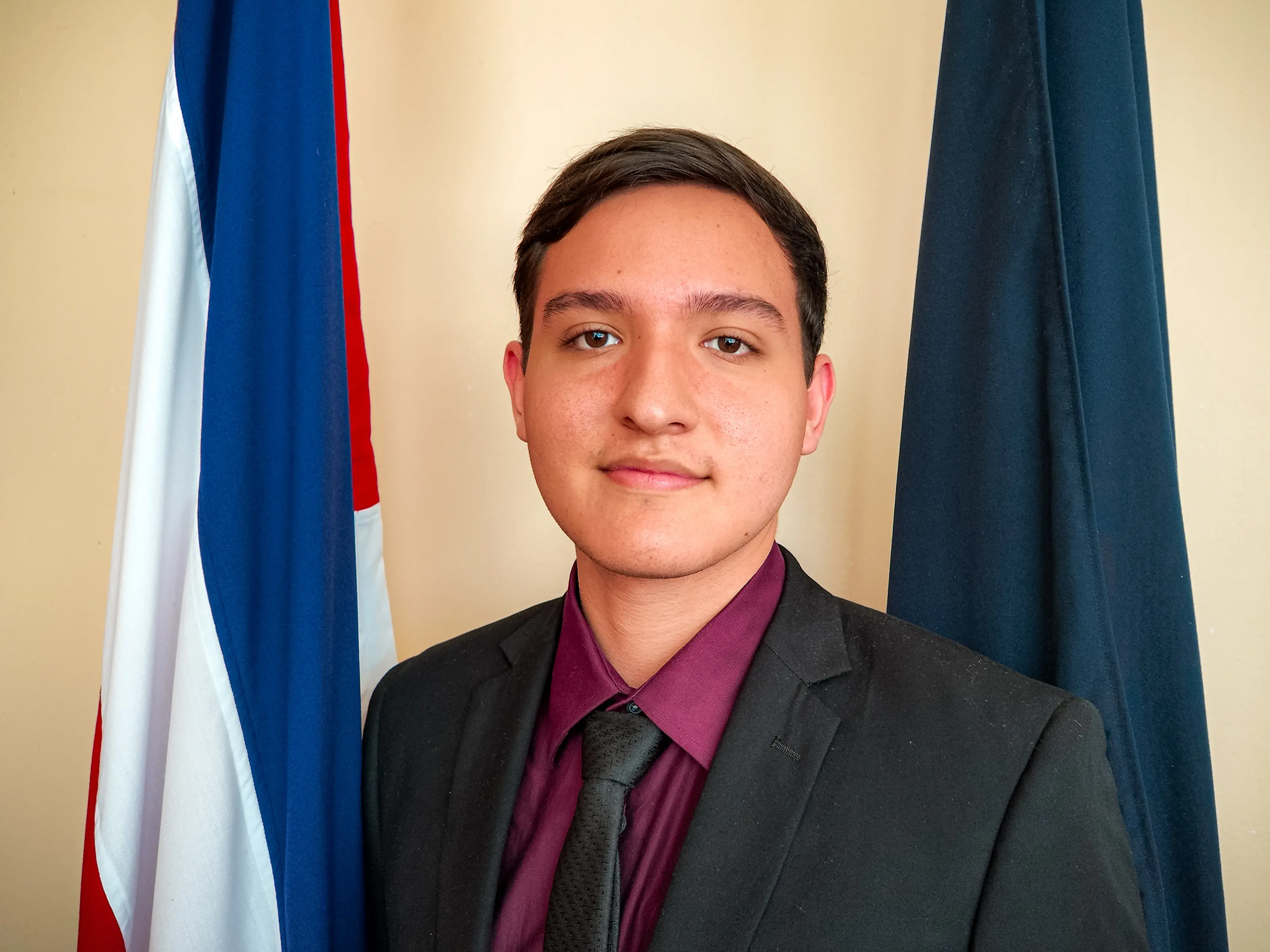 Stanley Goñi Pérez, Representante estudiantil del TIE