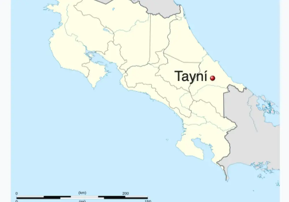 Mapa de Costa Rica