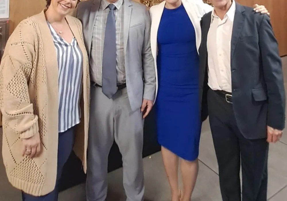 Fotografía de participantes del evento