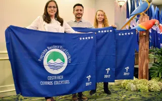 Bandera azul
