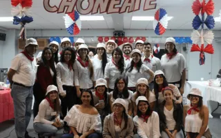 Personas con chonete