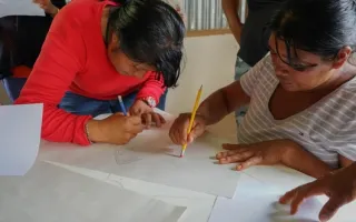 Fotografía de los participantes del evento