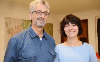 Jaime Amsel y Nuria Levy