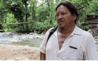 Líder indígena Sergio Rojas Ortiz