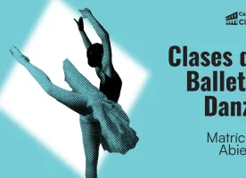 Niña bailando Ballet