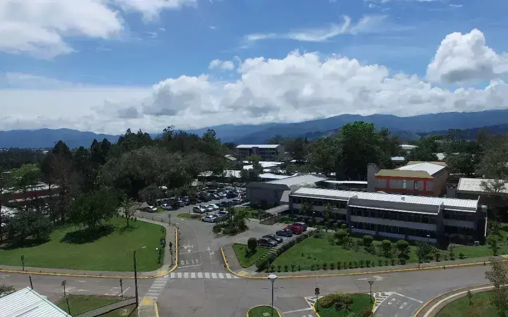 Imagen aérea del TEC de Cartago.